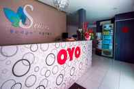 Lobi OYO 89895 Senses Budget Hotel