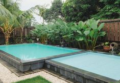 Kolam Renang 6 Villa Prambanan with Private Pool dekat Candi Prambanan by Simply Homy