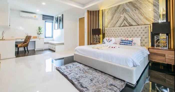 Bedroom Exquisite pool villa Pattaya B