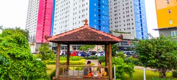 外観 5 Fully Furnished and Comfortable 1BR Green Pramuka Apartment By Travelio