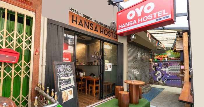 ภายนอกอาคาร Hansa Hostel