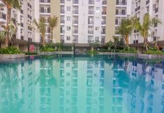Swimming Pool 2 Trendy and Spacious Studio Apartment at Jarrdin Cihampelas By Travelio