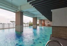 Swimming Pool 5 Apartment Tamansari Panoramic by Narel