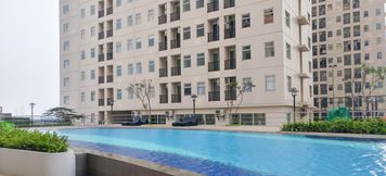 Swimming Pool 2 2BR Modern Ayodhya Apartment By Travelio