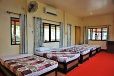 침실 Ban Rai Tin Thai Ngarm Eco Lodge