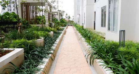 Lobby 2 2BR City View Apartment Bassura City near Shopping Mall By Travelio