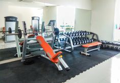 Fitness Center 4 Studio Pool View Apartment at Puri Orchard By Travelio