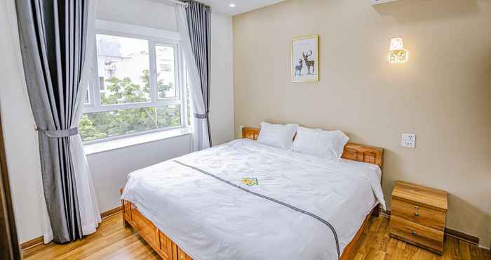 Phòng ngủ HK Apartment & Hotel