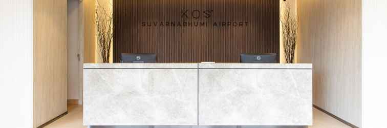 Lobi KOS Hotel Suvarnabhumi Airport