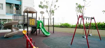 Entertainment Facility 5 2BR Cozy with City View The Nest Apartment By Travelio