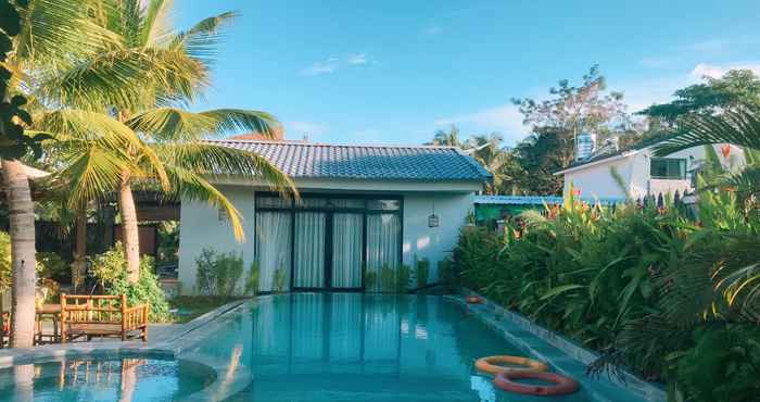 สระว่ายน้ำ Green Bungalow Phu Quoc 