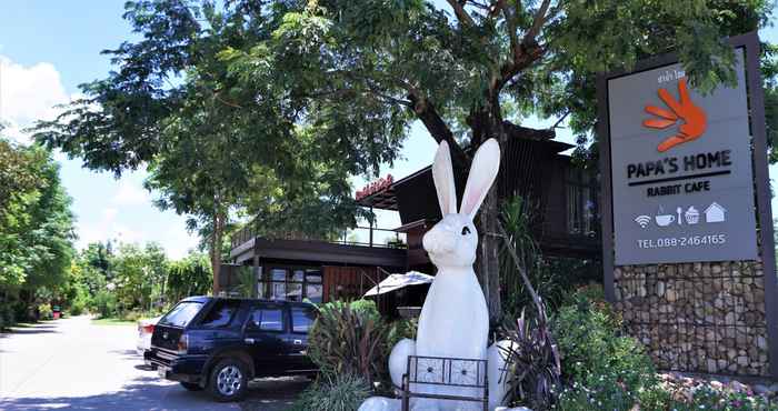 ภายนอกอาคาร Papa's Home And Rabbit Café