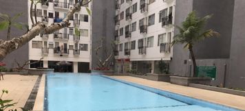 Sảnh chờ 2 Clean and Cozy Studio Room The Jarrdin Cihampelas By Travelio