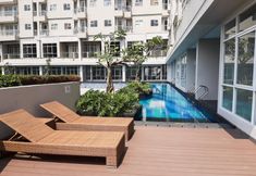 Lobby 5 Clean and Nice Studio Room Bintaro Icon Apartment By Travelio