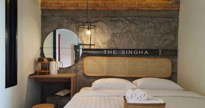 ห้องนอน The Singha Hotel Korat
