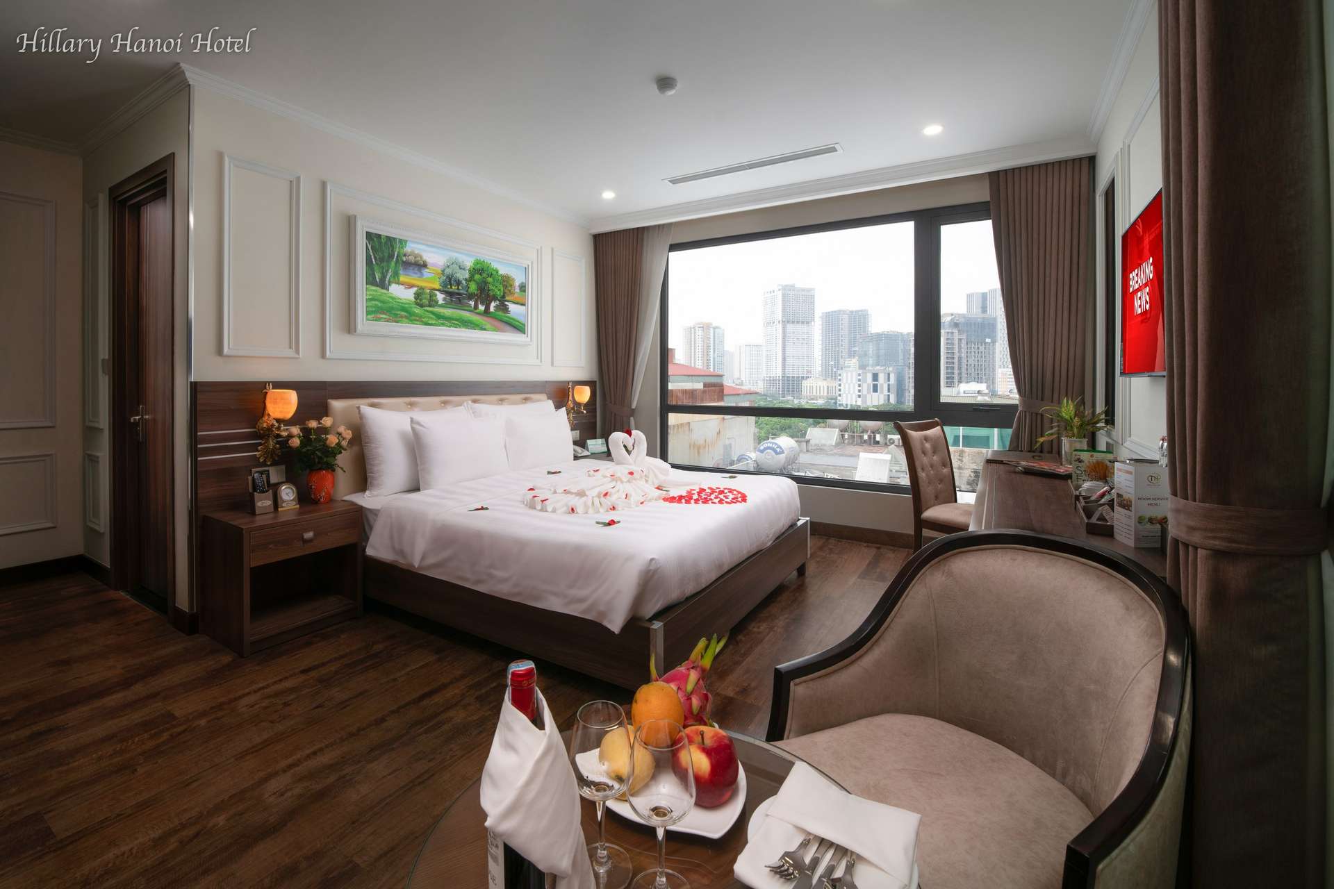 Hillary Hanoi Hotel - khách sạn 3 sao quận Cầu Giấy