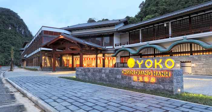 ภายนอกอาคาร Yoko Onsen Quang Hanh