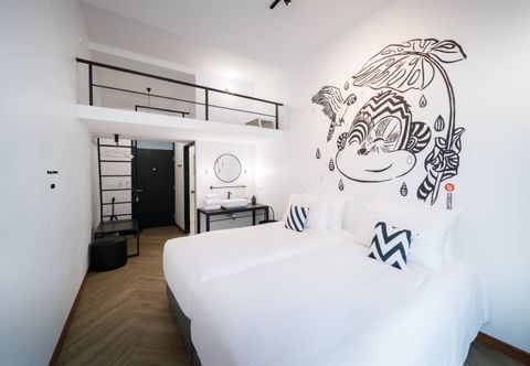 Bedroom Blu Monkey Hub & Hotel Ranong