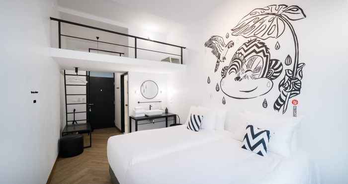 Bedroom Blu Monkey Hub & Hotel Ranong