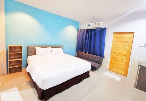 ห้องนอน Little Hill Sattahip Resort