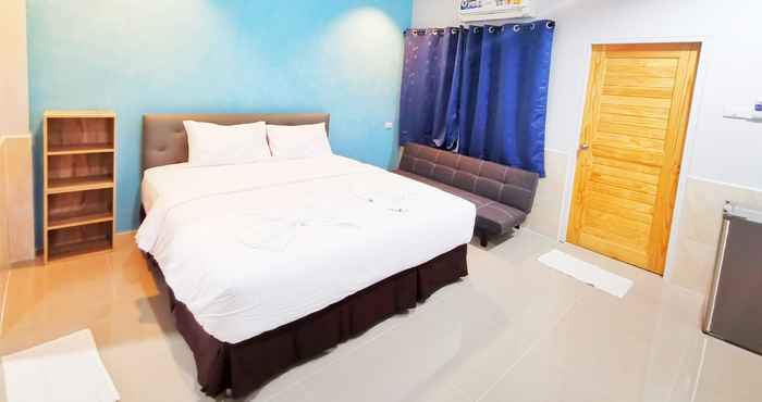 ห้องนอน Little Hill Sattahip Resort