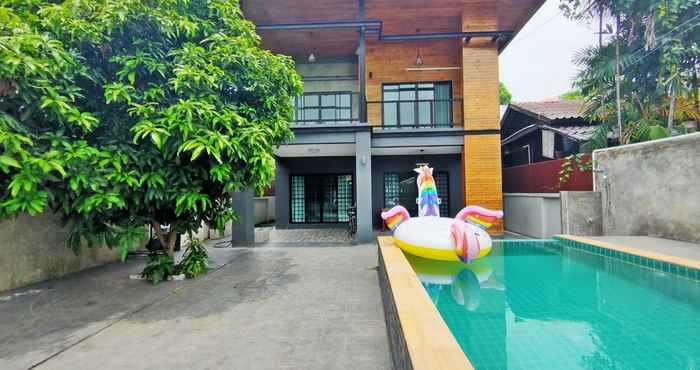 ภายนอกอาคาร Lan House Pool Villa