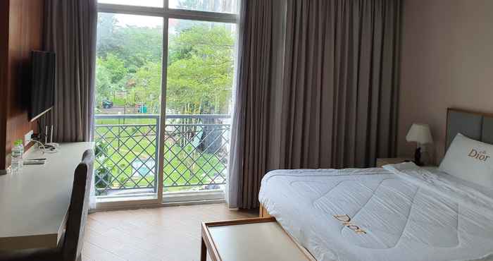 Phòng ngủ Vinh Saigon Apartments