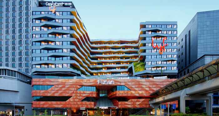 EXTERIOR_BUILDING lyf Funan Singapore by Ascott