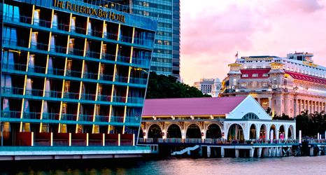 Exterior 2 The Fullerton Bay Hotel Singapore
