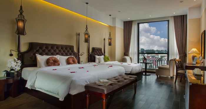 Phòng ngủ Hanoi Marvellous Hotel & Spa