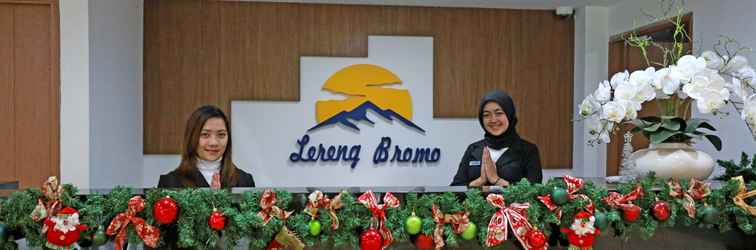 Sảnh chờ Lereng Bromo Hotel