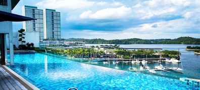 Hotel dekat legoland dan hello sale kitty town