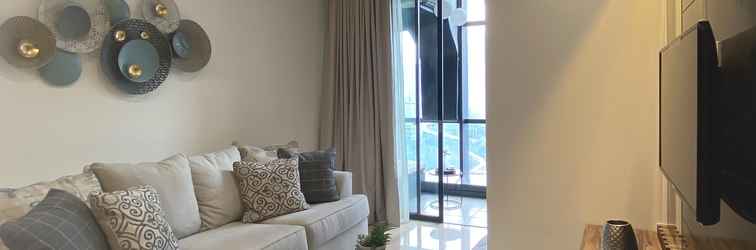 Sảnh chờ Apartment Sudirman Suite 12b