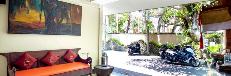 Lobby Lumbung Sari Ubud Hotel