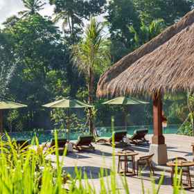 Swimming Pool 1 Adiwana Suweta, Hotel Pyramids Of Chi