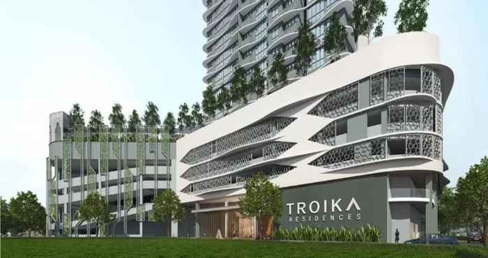 ภายนอกอาคาร Troika Avenue by Salaam Suites