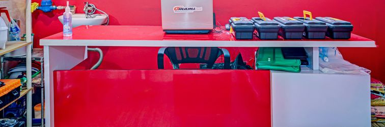 로비 OYO 90266 Jarrdin Apartement By Bedpacker