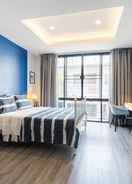 BEDROOM Cozy Studio 1 in Sathorn (BTS Saint Louis)