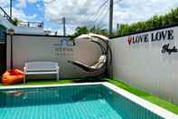 สระว่ายน้ำ Love Love Hua Hin Pool Villa