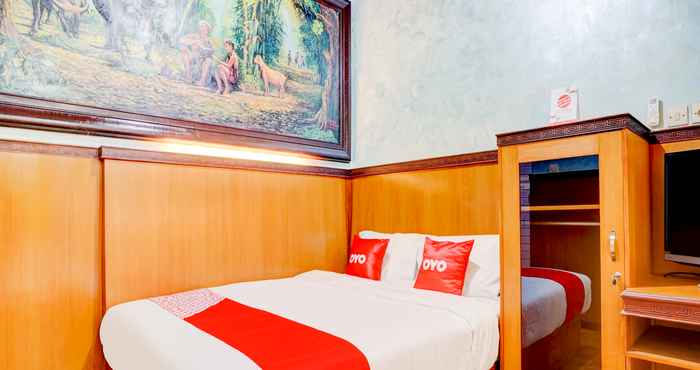 Bedroom OYO 90303 Cafe & Homestay Kolam Pancing Abah