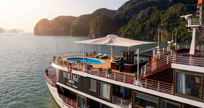 ภายนอกอาคาร Heritage Cruises Cat Ba Archipelago