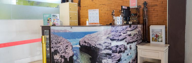 Lobby RedDoorz Plus @ Sunrise Hotel Sanur