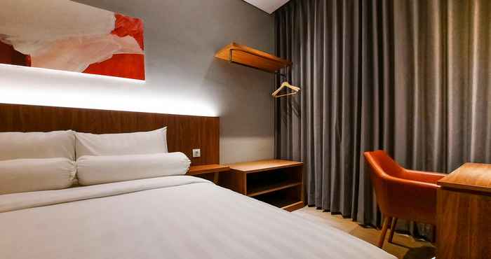 ห้องนอน Votel Krakatau Boutique Hotel Semarang