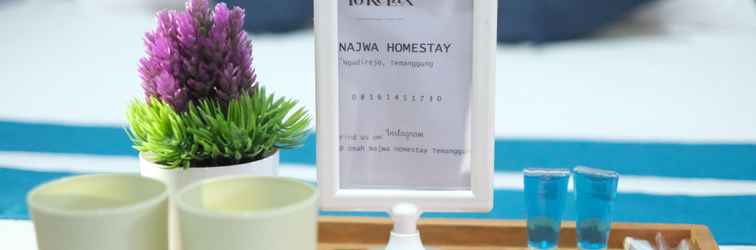 Sảnh chờ Najwa Homestay Syariah Near Pasar Ngadirejo By IDH