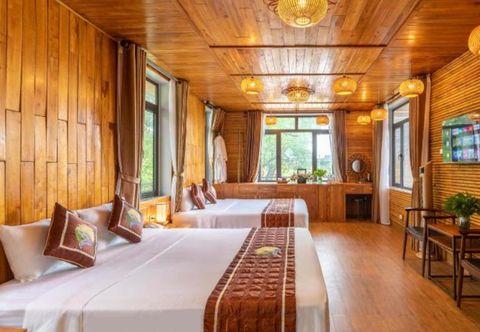 卧室 Serenity Hotel & Bungalow