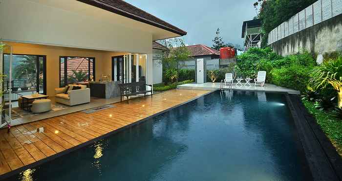 Kolam Renang Villa Amethyst Dago Pakar K-28 