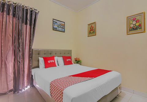 침실 Hotel O New Bunga Sonsang Homestay Syariah