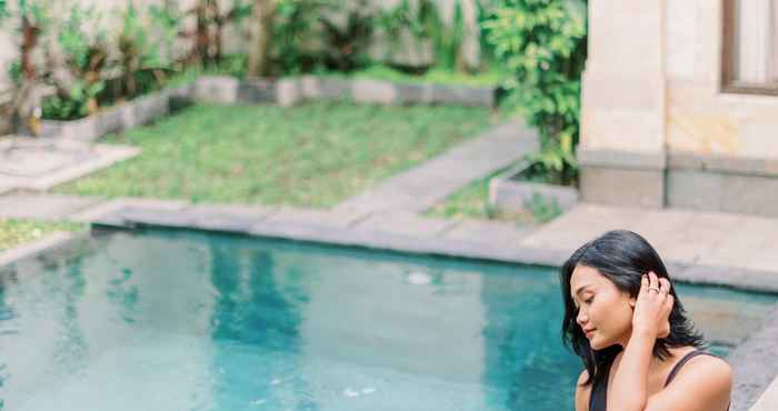 Kolam Renang The amerta villa ubud