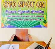 Lobby 5 SPOT ON 90586 Hagawa Syariah Homestay