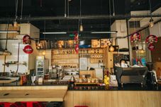 Bar, Cafe and Lounge Tamansari Mahogany Apartemen By 7RM